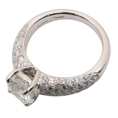 Bejeweled Diamond Ring