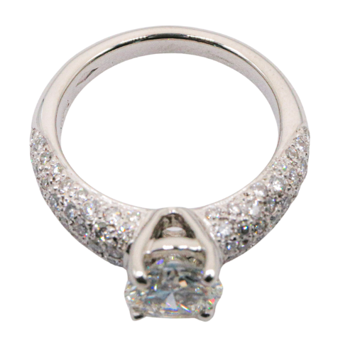 Bejeweled Diamond Ring