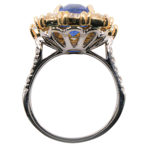 Gilded Sapphire Ring