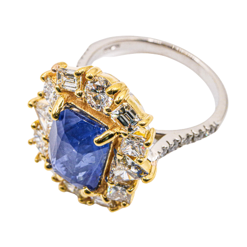 Gilded Sapphire Ring