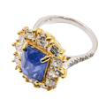 Gilded Sapphire Ring