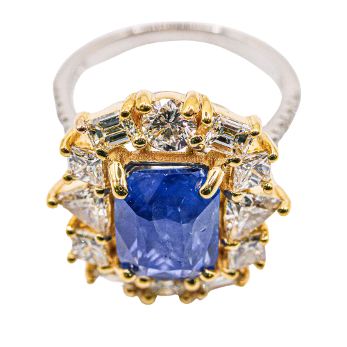 Gilded Sapphire Ring